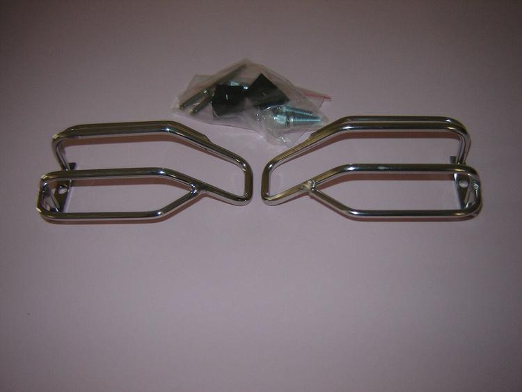 Forkromet beskyttelsesramme til blinklys - Mercedes Benz W463