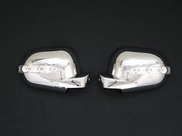 Chrome side mirror covers (with LED indicators, Chrome - Mercedes Benz W163