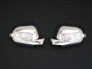Forkromede spejlkapper (m. LED-blinklys) - Mercedes Benz W163