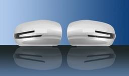 Kromade spegelkåpor (m. LED-blinkers) - Mercedes Benz W203,W211