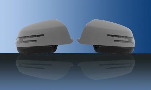 Maalaamaton peilikuori (jossa Led vilkut) Eteen 07 / 2008 - Mercedes Benz W204