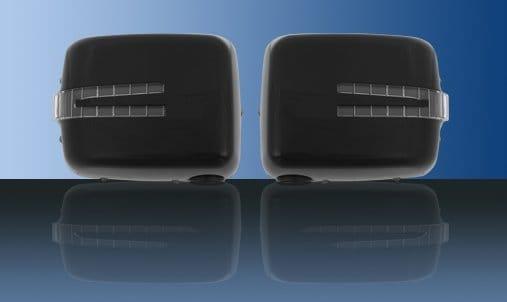 Black Mirror covers (with LED indicators - Mercedes Benz W463