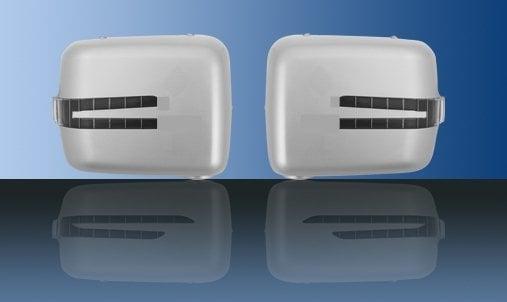 Sølv spejlkapper (m. LED-blinklys) - Mercedes Benz W463