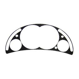 Carbon fibre panel for dash gauge