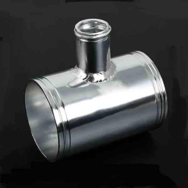 Aluminiumrör m. T-koppling för 25mm dumpanslutning