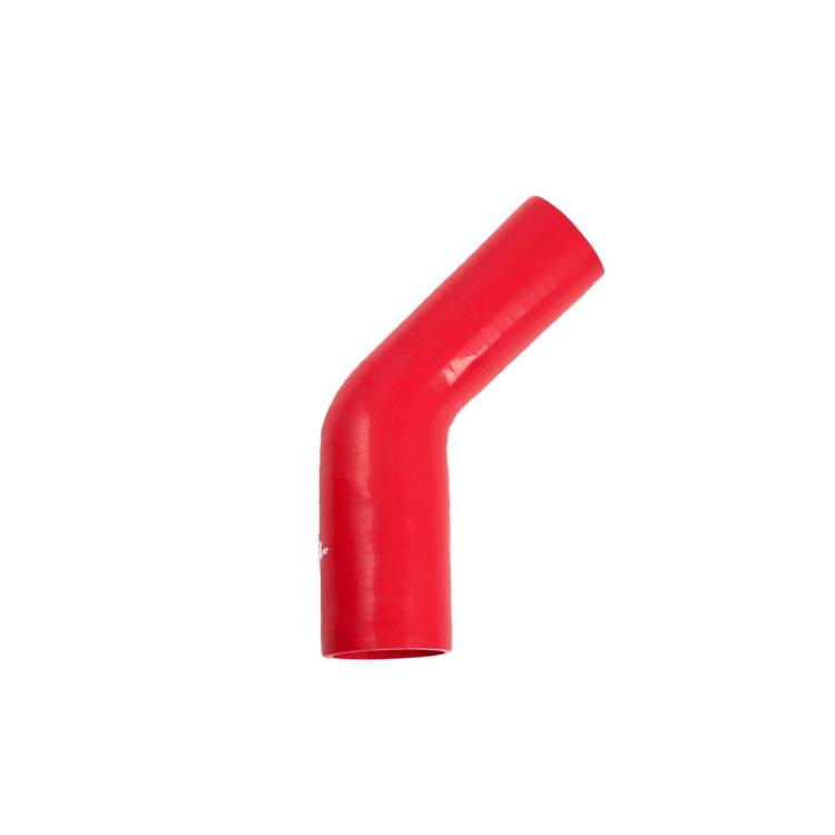 Rød Silikonslange 45 Graders Vinkel Reduksjon