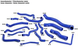 Kylarslangar i silikon - VAG 2.0TFSI 2008-->