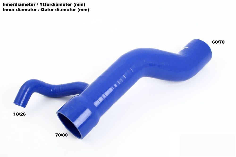 Audi S4/S6 C4 AAN, Intercooler letku kaasuläpälle