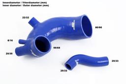 Turbo indsugningsslange - Audi S2 3B 1990-1992