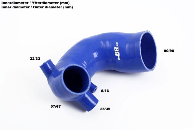 Turbo insugsslang - Audi S2 3B 1990-1992