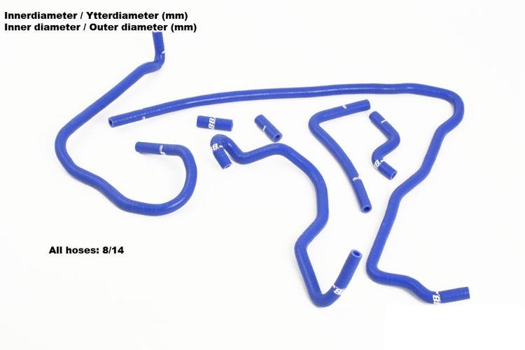 Vakuumiletkut Audi S3 1,8T 1999-2001
