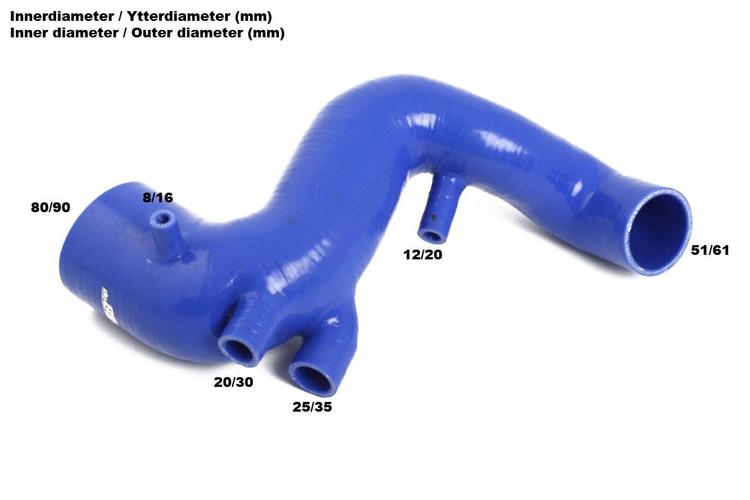 Intake hose turbo Audi S3 TT 1,8T