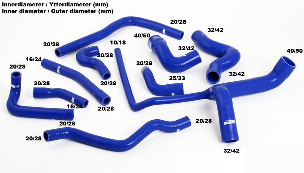 Audi S4/S6 C4 AAN, Jäähdytinletkut