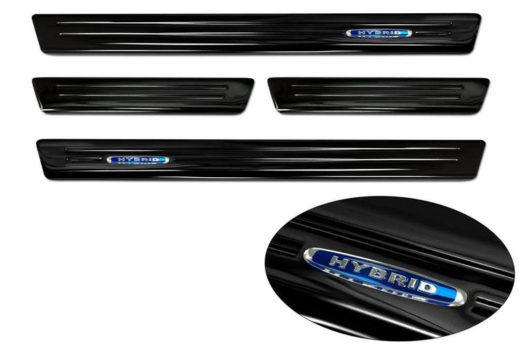 Door sills blue '' Hybrid ''(4pcs) Citroen C5 AIRCross