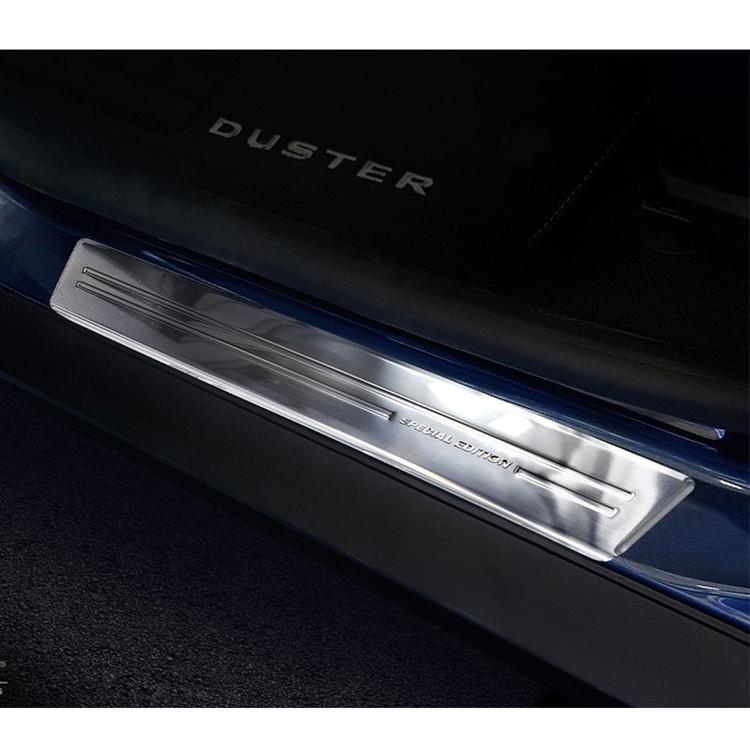 Innstegslist børstet stål Dacia Duster