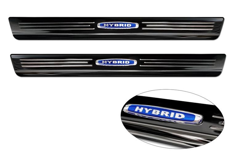 Door sills blue "Hybrid" Dacia Jogger