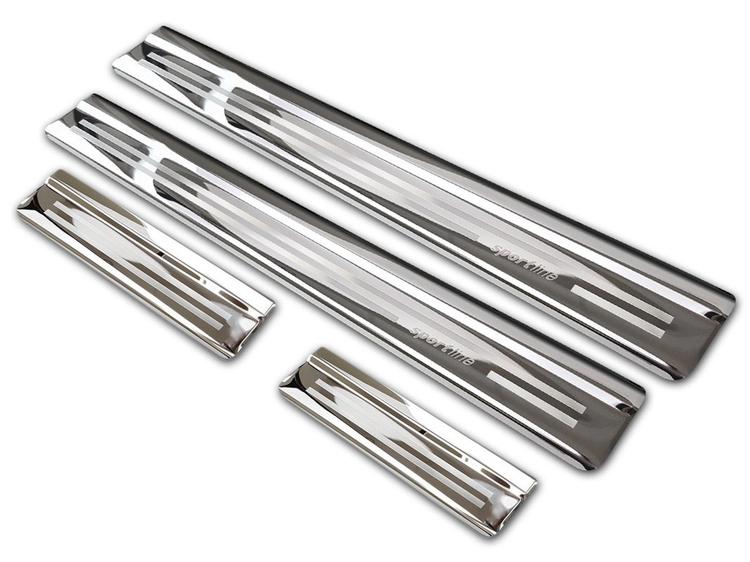 Door sills "Sportline" Honda CIVIC X Hatchback 5D