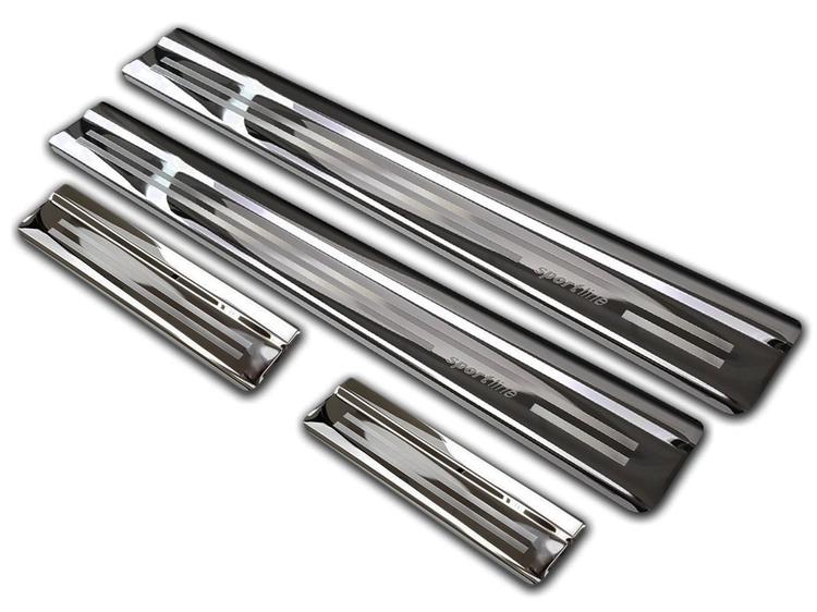 Door sills "Sportline" Honda CIVIC X Hatchback 5D
