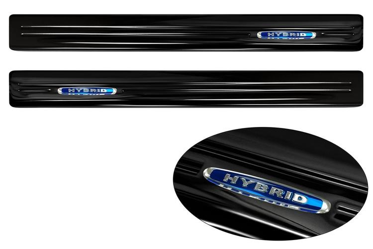 Door sills blue "Hybrid" Mercedes V-Class W447 / Vito III