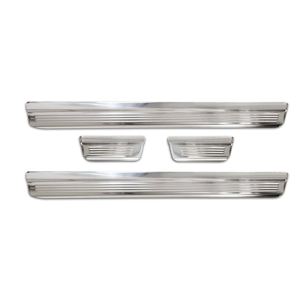 Door sills "Lines" Nissan MICRA V Hatchback 5D