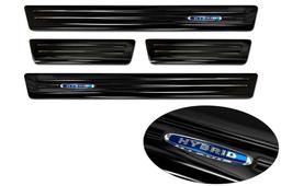 Door sills blue "Hybrid" (4pcs) Opel Grandland X / Hybrid FL