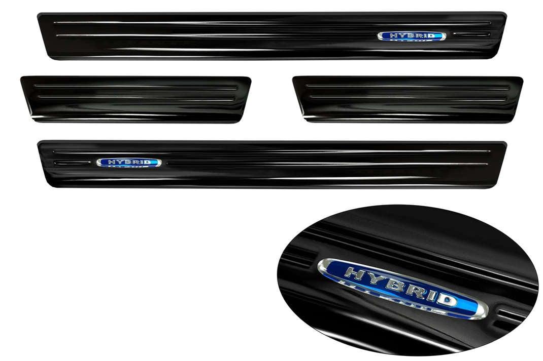 Door sills blue "Hybrid" (4pcs) Peugeot 508 II limousine
