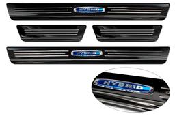 Door sills blue '' Hybrid '' (4pcs) Skoda Octavia IV liftback/combi