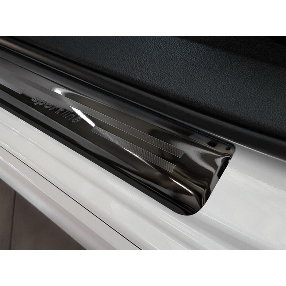 Car Door Sill Scuff Plate Protectors Trim Subaru Impreza 5drs