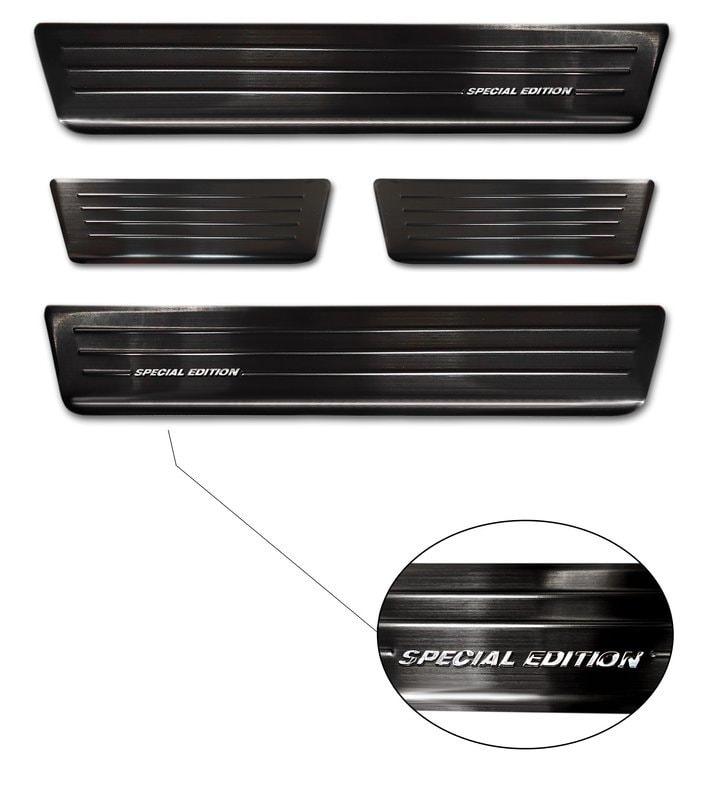 Door sills "Special Edition" Chrome Smart FORFOUR II W453 / W453 EQ Hatchback 5D FL