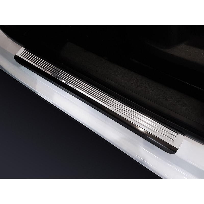 Instegslist svart/borstat stål Seat Ateca 5d