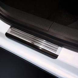 Instegslist svart/borstat stål Seat Ateca 5d