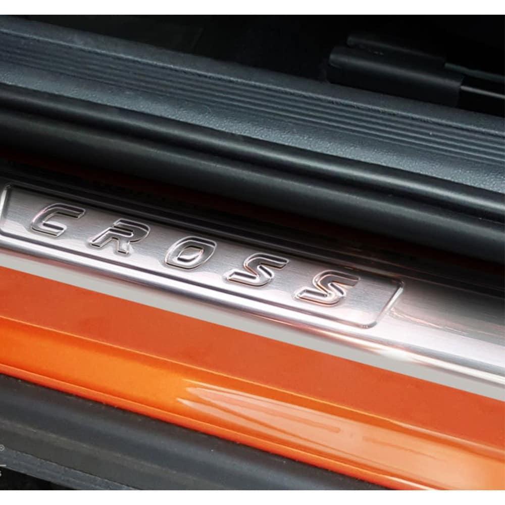 Indstigningsliste børstet stål VW T-Cross