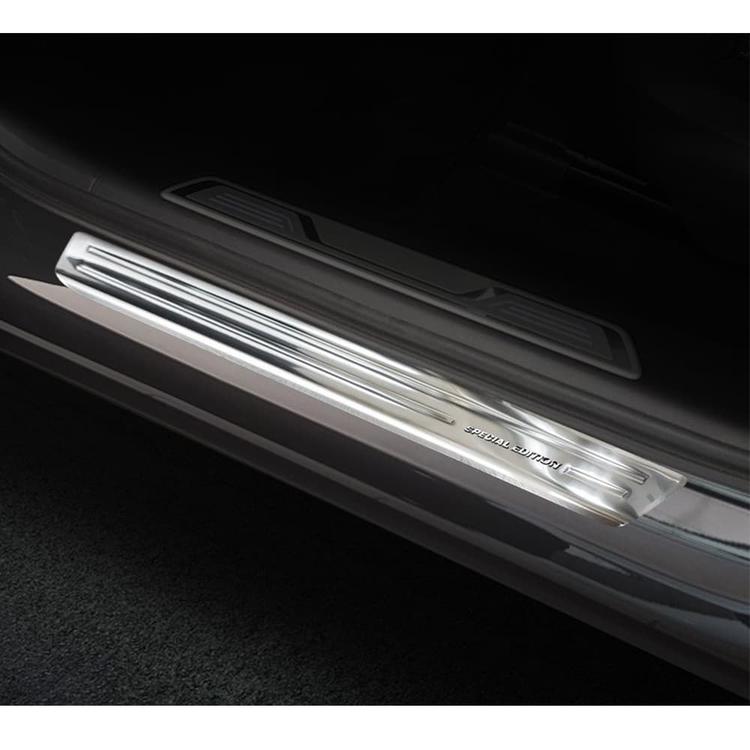 Indstigningsliste børstet stål VW Touareg