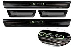 Door sills blue '' E-POWER '' (4pcs) VW ID.3 Hatchback 5D