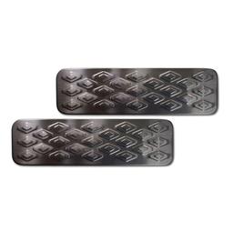 Sorte Indstigningslister (2 stk.) Børstet stål VW ID. Buzz / Buzz Cargo