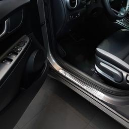 Innstegslist børstet stål Hyundai Kona