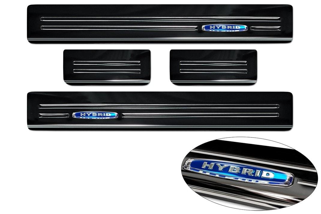 Door sills blue "Hybrid" (4pcs) Ford Mondeo MK5 Turnier/ Limousine FL