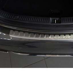 Brushed Steel Rear Bumper Protector Mercedes W213 Sedan