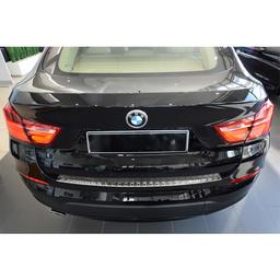 Brushed Steel Rear Bumper Protector BMW X4 F26