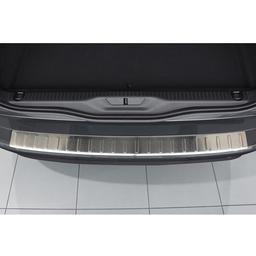 Brushed Steel Rear Bumper Protector Citroen C4 Picasso