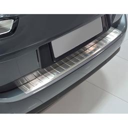 Brushed Steel Rear Bumper Protector Citroen C4 Grand II Picasso
