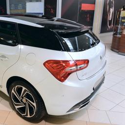 Brushed Steel Rear Bumper Protector Citroen DS5