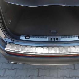 Takapuskurin suojapelti harjattu teräs till Ford Edge