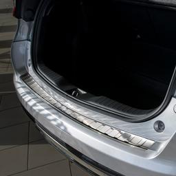 Brushed Steel Rear Bumper Protector Honda Civic IX