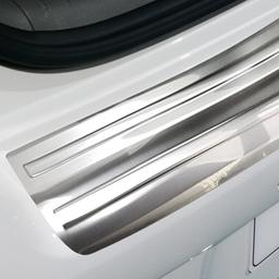 Brushed Steel Rear Bumper Protector Kia Soul EV
