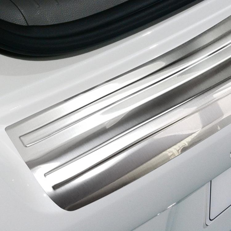 Brushed Steel Rear Bumper Protector Kia Soul EV