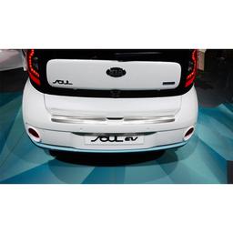 Brushed Steel Rear Bumper Protector Kia Soul EV
