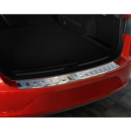 Brushed Steel Rear Bumper Protector Seat Leon ST
