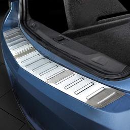 Brushed Steel Rear Bumper Protector Opel Astra Sedan