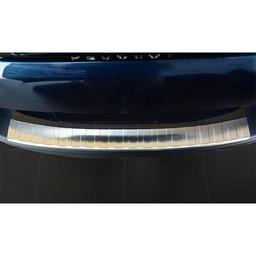 Brushed Steel Rear Bumper Protector Peugeot 5008